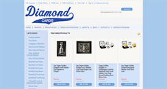Desktop Screenshot of diamondcardsonline.com